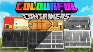 Colourful Containers BE v4.1 - Mini Bugfix Update!! [MCPE/MCBE ]
