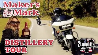 На мотоциклах на винокурню Maker's Mark! | Встречаемся с Летицией Клайн в Кентукки
