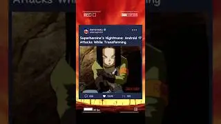 Superheroine&rsquo;s Nightmare: Android 17 Attacks While Transforming #goku#dragonball