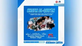 KHATM AL-QUR'AN & DOA BERSAMA || DOMPET DANA UMAT (DDU) DAARUL ULUUM - Jumadi al-Awwal 1444 H