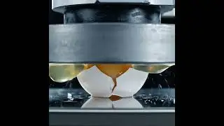 Hydraulic Press vs Egg: What&rsquo;s Its Limit? #asmr #satisfying