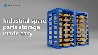 Industrial spare parts storage made easy - Round Stock Storage System