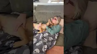 Спасенный щенок исцеляет мою больную девушку