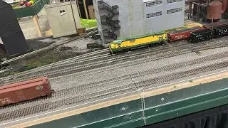 Part 2 model trains at the Amherst hobby railway society (the big e)