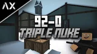SUPERB 92-0 TRIPLE NUKE!?! | feat. xTeiwaz [ax] [Krunker]