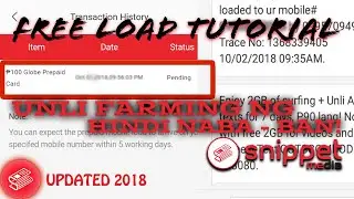 FREE LOAD TUTORIAL SA GLOBE,TM,SMART,TNT AND SUN. HOW TO FARM NG HINDI NA BABAN W/ PROOF ( UPDATED )