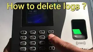 How to Delete Device Logs in BioMax Machine | Biometric Attendance Setup Mumbai