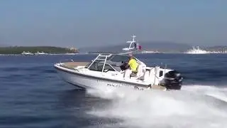 Axopar 24 T-Top essai en mer