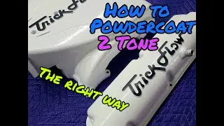 How to 2 Tone with Powdercoat THE RIGHT WAY