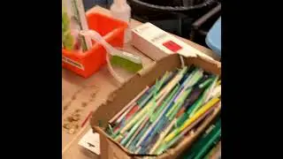 Glass flame working at Silvermine Arts Center
