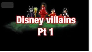 LEGO Disney Villain Icons (43227) - 2023 real time build pt 1 #legofun #disney100yearsofwonder