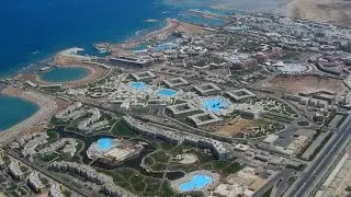 ЕГИПЕТ Хургада Приземление в аэропорту | inTRAVEL