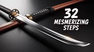 Forging a Katana: 32 Mesmerizing Steps from Steel to Sword