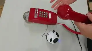 Red Emergency Phone - Escape Room Prop