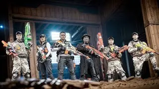 3T Nerf War: Legendary SEAL X Nerf Guns vs. Infamous Boss in Action-Packed Battle P2