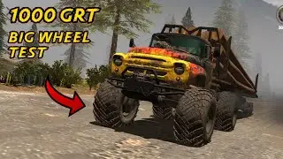 1000 GRT Big Wheel Test Zil Turbo With Big Lamber Stone Valley Gameplay | RTHD V11.9