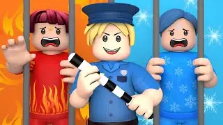 ROBLOX Brookhaven 🏡RP: HOT VS COLD PRISON CHALLENGE | King Roblox