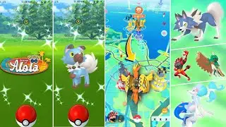 New gen 7 Legendary & new shiny pokemons | how to all new catch gen 7 pokemons in pokemon go.