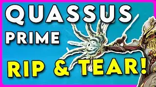 Warframe Quassus Prime Build 2025 | Quassus SHREADS in Steel Path!