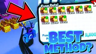 You NEED To Try This EASY GOLDEN AGONY Fusing Method In Pet Simulator x