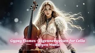 Gypsy Flames–Zigeunerweisen for Cello–Música Melódica de Violonchelo / शांत और भावपूर्ण चेलो संगीत