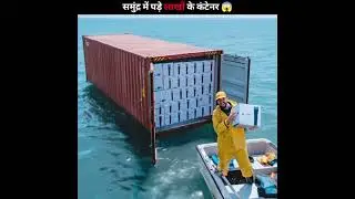Floating Container in the Ocean &ndash; Millions Inside! 💸🌊