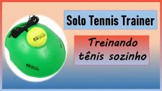 EQUIPAMENTO PARA TREINAR TÊNIS SOZINHO | BASE DE TREINAMENTO PARA TÊNIS