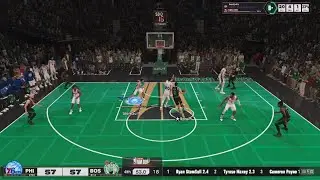 NBA 2K25 - Paul George Playing Like a Guy With a Max Contract