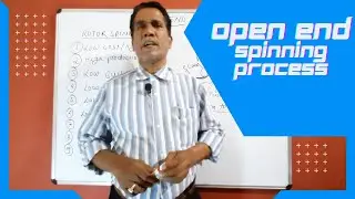 Open End Spinning Process