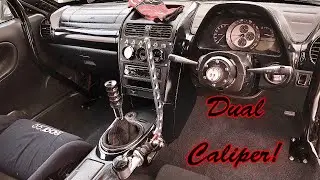 180sx Quarantine Build Ep.11 (Hydraulic Handbrake Install)