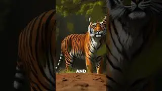 💡Indochinese Tiger: Interesting Animal Facts | Endangered Animals Encyclopedia #shorts