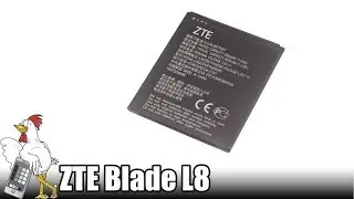 Gu&iacute;a del ZTE Blade L8: Cambiar bater&iacute;a