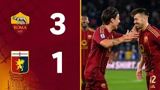 ROMA 3-1 GENOA | SERIE A HIGHLIGHTS 2024-25