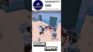 TROLLING CAMPERS #shorts #shortsfeed #pubgmobile #bgmi