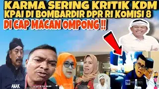 DEDI MULYADI SENYUM LIAT VIDIO INI‼️DETIK2 KPAI DI BOMBARDIR KRITIK PEDAS OLEH ELIT DPR RI KOMISI 8
