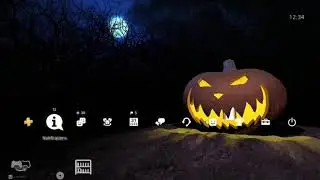 Haunted Halloween spooky dynamic theme