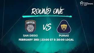 San Diego FC vs Pumas UNAM | 2026 Concacaf Champions Cup