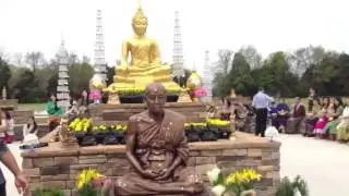 Songkran Pee Mai Lao-Thai at Wat Amphawan . Murfreesboro ,TN