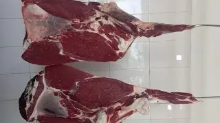 Hand breaking process( deboning ). #halalmeats #beef #butcher #angus #meat #freshmeats #simental
