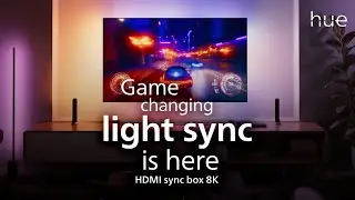 Революционная синхронизация освещения с помощью Philips Hue Play HDMI Sync Box 8K