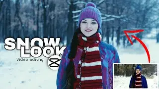 Snow look video editing| Color Grading| Capcut editing| @Capcutediting