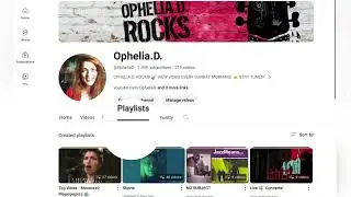 Ophelia.D. - Channel Trailer! @OpheliaD