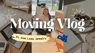 Melbourne Moving Vlog: Packing | Decluttering | Souvenir Shopping +  Ana Luisa Jewelry