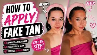 How To Apply Fake Tan (Beginner Friendly)