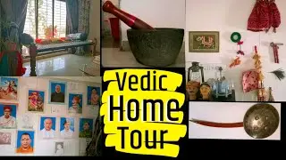 Semi Vedic House tour. भारतीय घर. eco-friendly products in daily life. Indian lifestyle