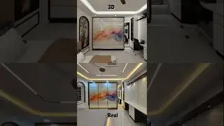 When 3D Meets Reality: A Modern Home Interior Design Story | 94908 47721