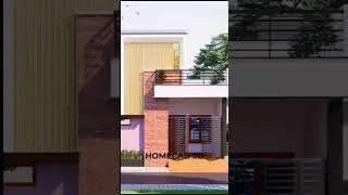 20feet Front Elevation Design #shorts #elevation #housedesign
