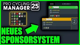 Wie funktioniert das NEUE SPONSORSYSTEM im Pro Cycling Manager 25?