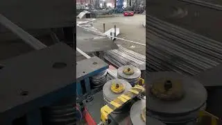 Slow motion video of Baolida elliptical tube bending process