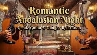 Relaxing Soft Andalusian Guitar & Oud | Romantic Night Atmosphere